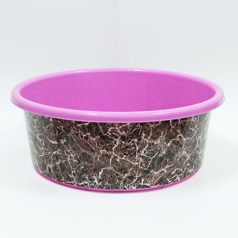 Pambahay na Plastic Basin Injection Molding Sa Mold Label