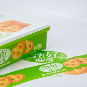in-mold labels (IML) for biscuit tubs and cookie containers
