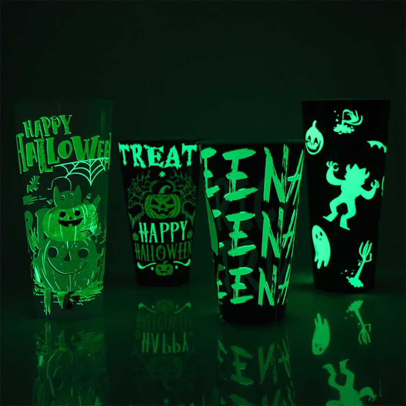 Luminescent IML label