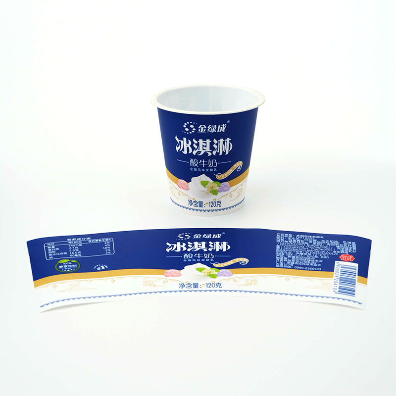 Pp plastic ice cream cup injection paghuhulma sa label ng amag