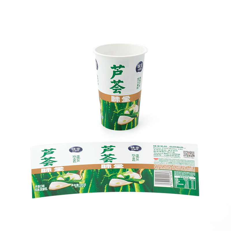 PP plastic yogurt cup injection paghuhulma sa label ng amag