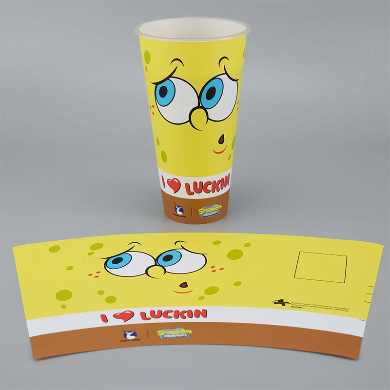 Karaniwang Bubble Tea Cup IML